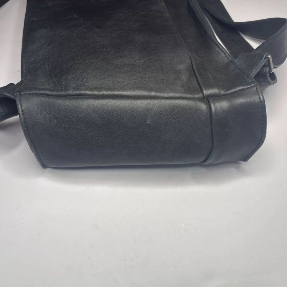 Airbag Gr. - Leather Backpack By Olbrish B Black Made In Germany View 6